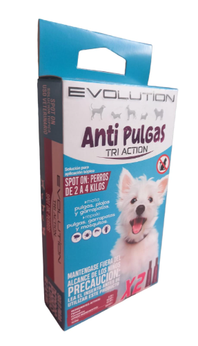 EVOLUTION PIPETA PERRO DUO 2 - 4 KG